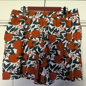 Honeymark Salty Shorts In Orange Blossom New Without Tags Lined